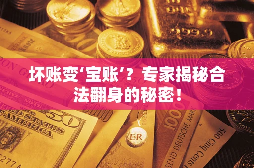 北京坏账变‘宝账’？专家揭秘合法翻身的秘密！