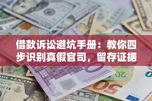 北京借款诉讼避坑手册：教你四步识别真假官司，留存证据不踩雷