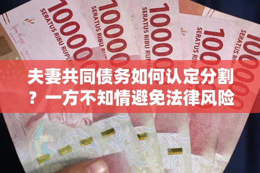 北京夫妻共同债务如何认定分割？一方不知情避免法律风险必看！